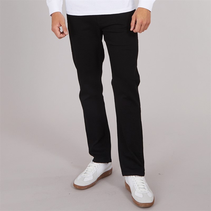 Henleys Herren Craze Comfort Jeans Schwarz