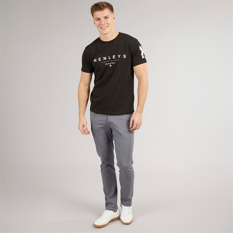 Henleys Chinos Édition Homme Gris - Image 4