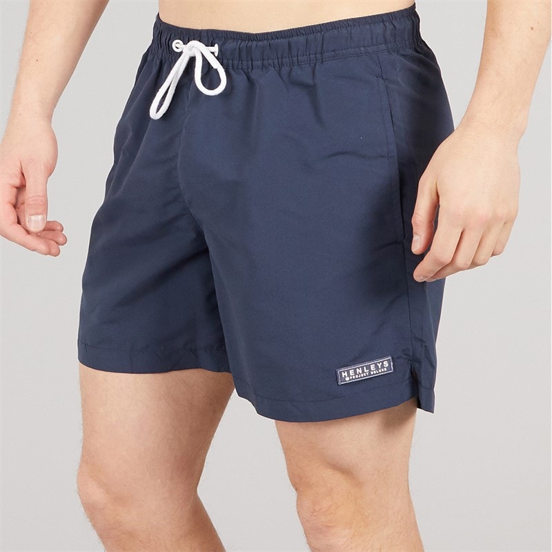Henleys Herren Henycore Badeshorts Navy
