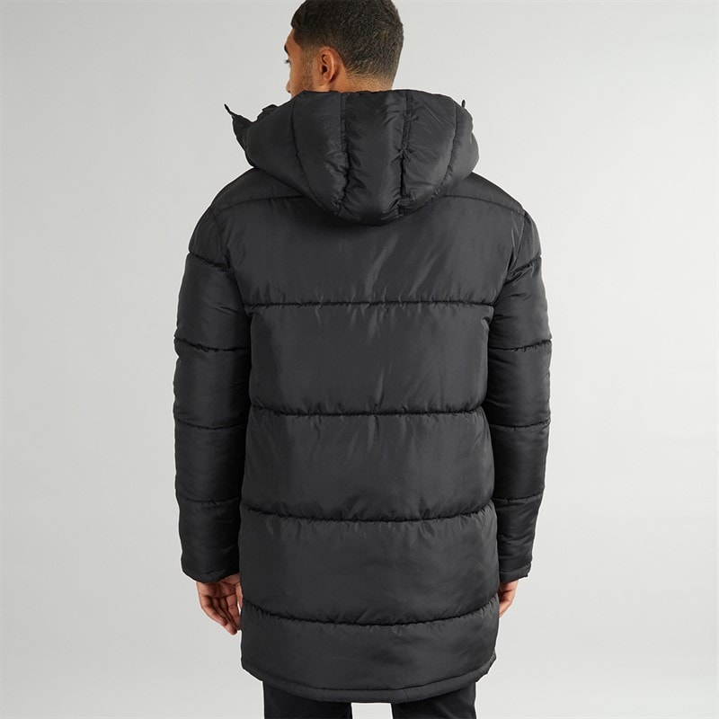 French Connection Parka met rits Heren Zwart - Afbeelding 2