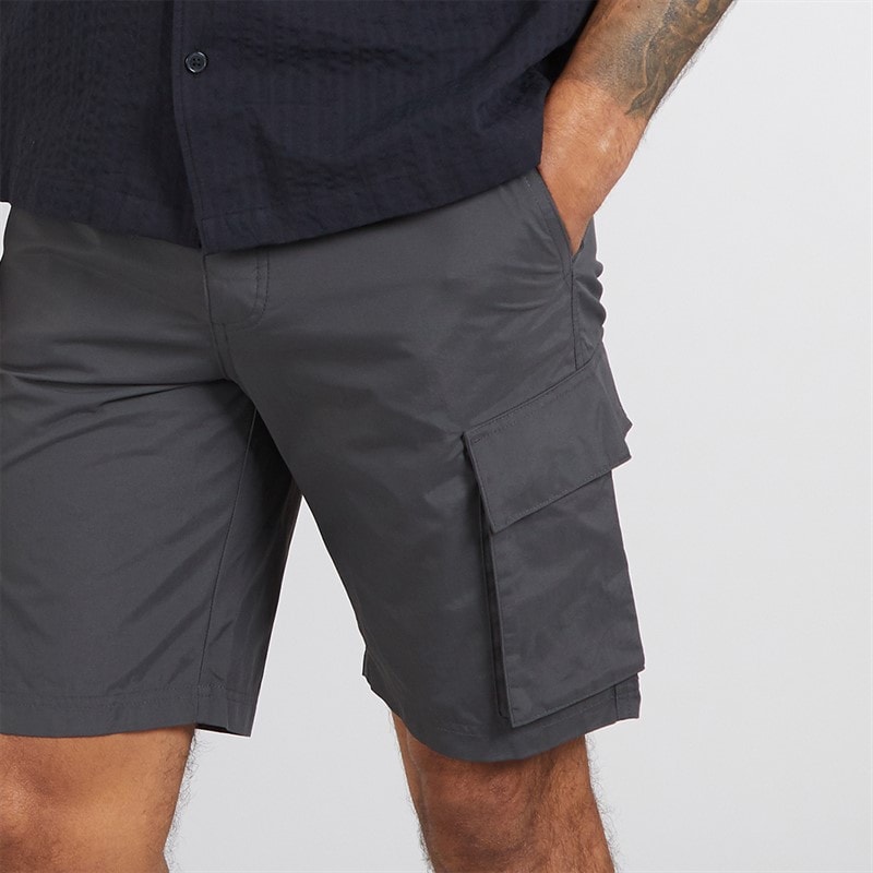 French Connection Shorts cargo techniques Homme Gris anthracite - Image 3