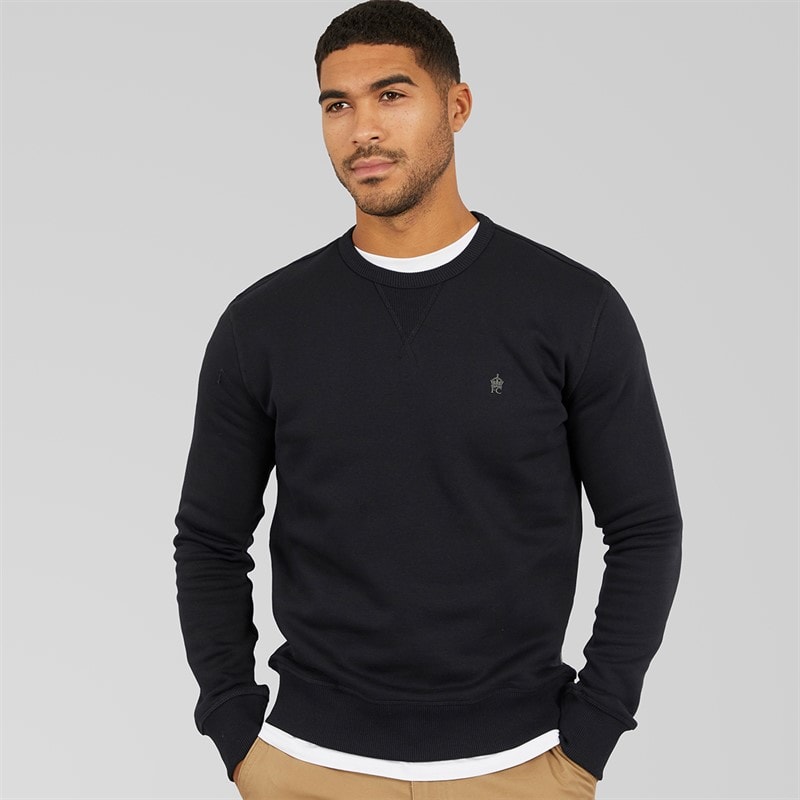 French Connection Sweatshirts Homme Bleu Marine Foncé