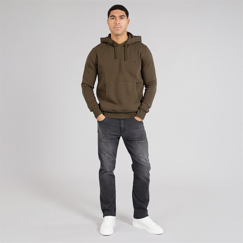 French Connection Sweat-Shirt à Capuche Homme kaki - Image 4