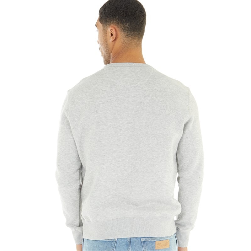 French Connection Heren Sweaters Gemeleerd Lichtgrijs - Afbeelding 2