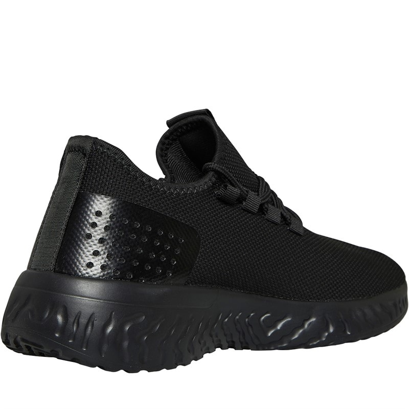 French Connection Heren FCUK Cloud Sneakers Zwart - Afbeelding 5