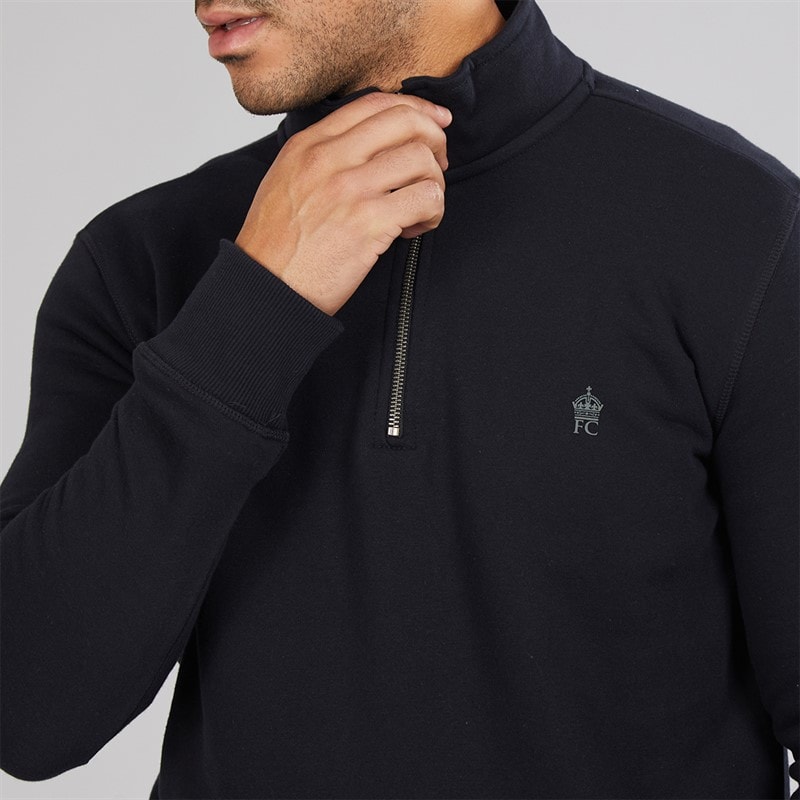 French Connection Herren FC Sweatshirts Blau - Bild 3