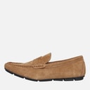 French Connection Heren Suede Driving Instappers Bruin