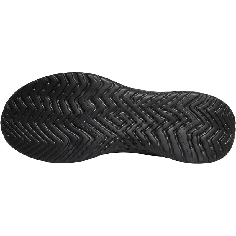 French Connection Heren V5 Lace Sneakers Zwart Mono - Afbeelding 2
