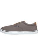 French Connection Heren FCUK Deck Canvas Pompen Grijs