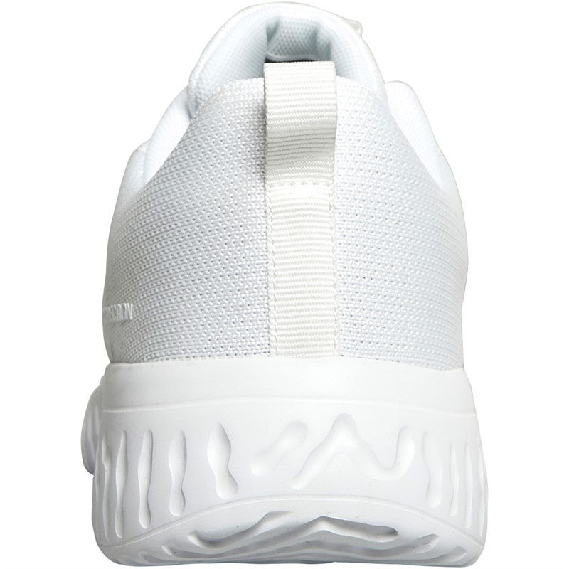 French Connection Heren V5 Lace Trainers Wit Mono - Afbeelding 3
