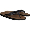 French Connection Heren FCUK Slippers Zwart