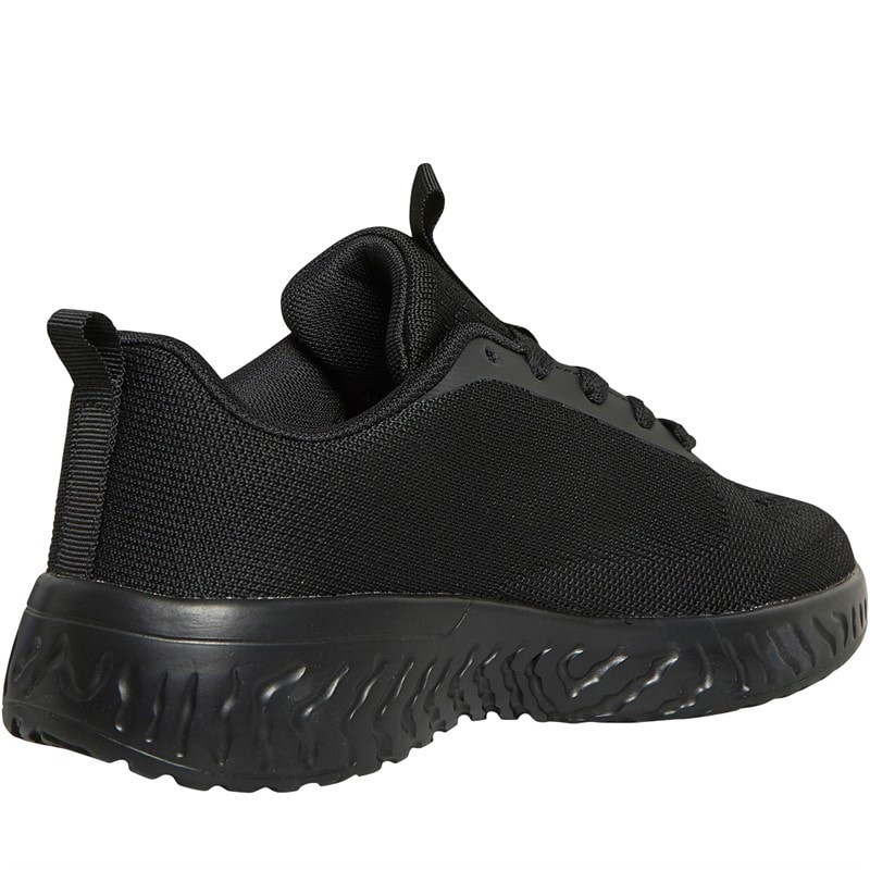French Connection Dames V5 Lace Sneakers Zwart Mono - Afbeelding 5