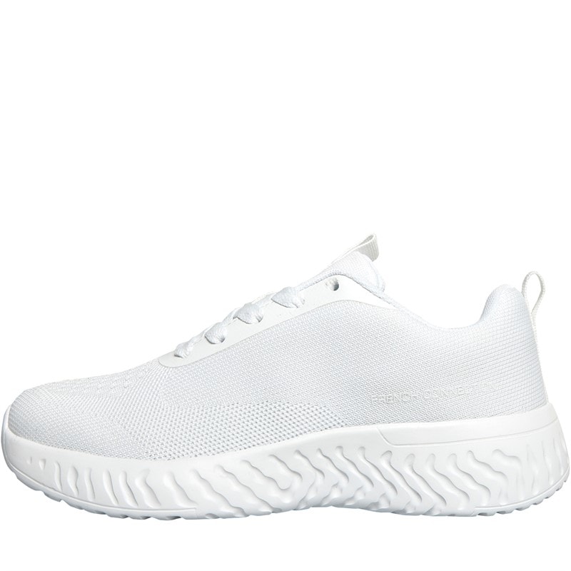 French Connection Dames V5 Kant Sneakers Wit Mono - Afbeelding 1