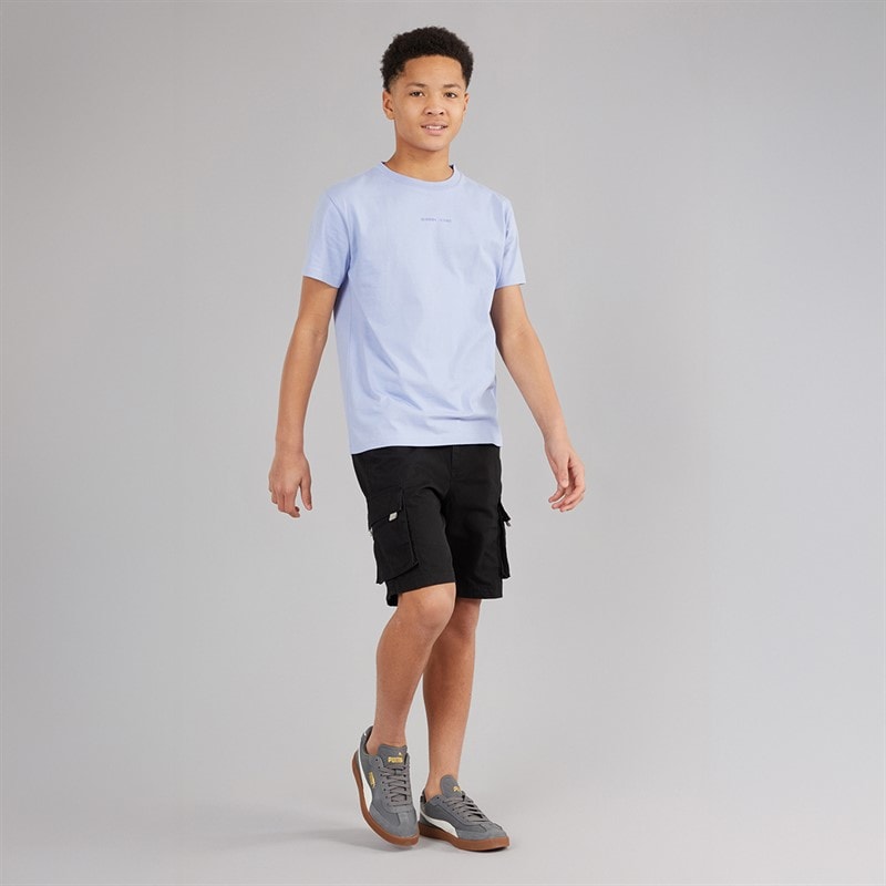 French Connection Jongens Cargo Shorts Zwart - Afbeelding 4