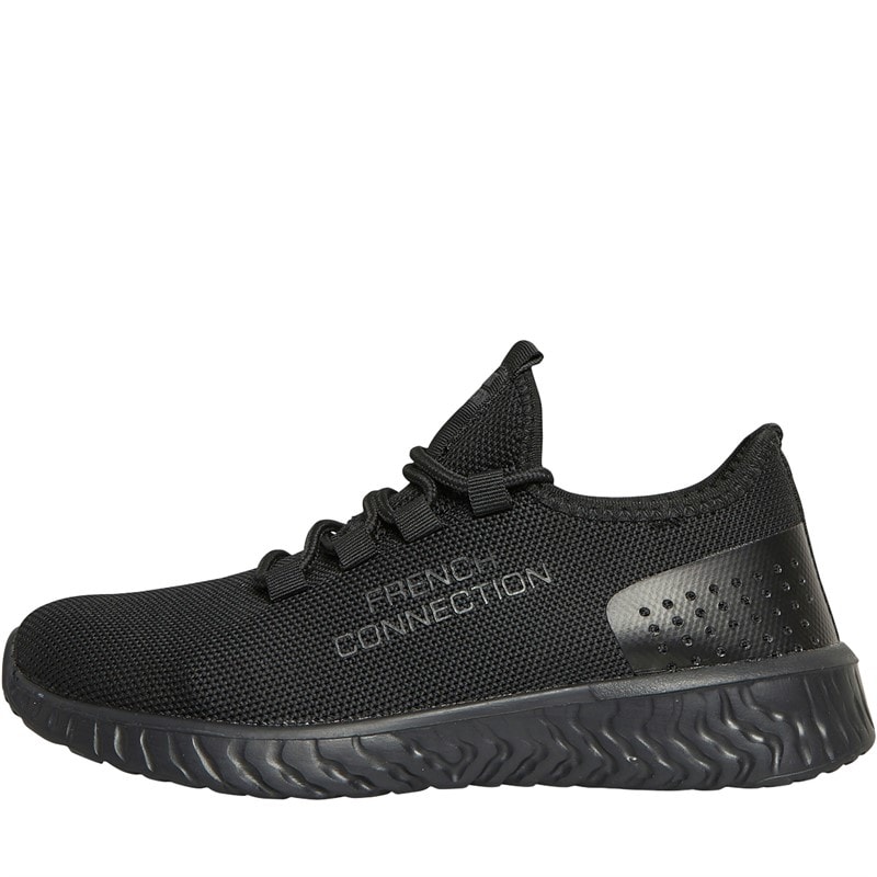 French Connection Kids Cloud Sneakers Zwart