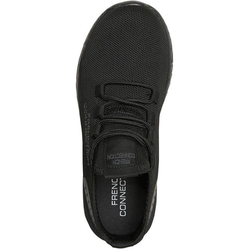 French Connection Kids Cloud Sneakers Zwart - Afbeelding 4