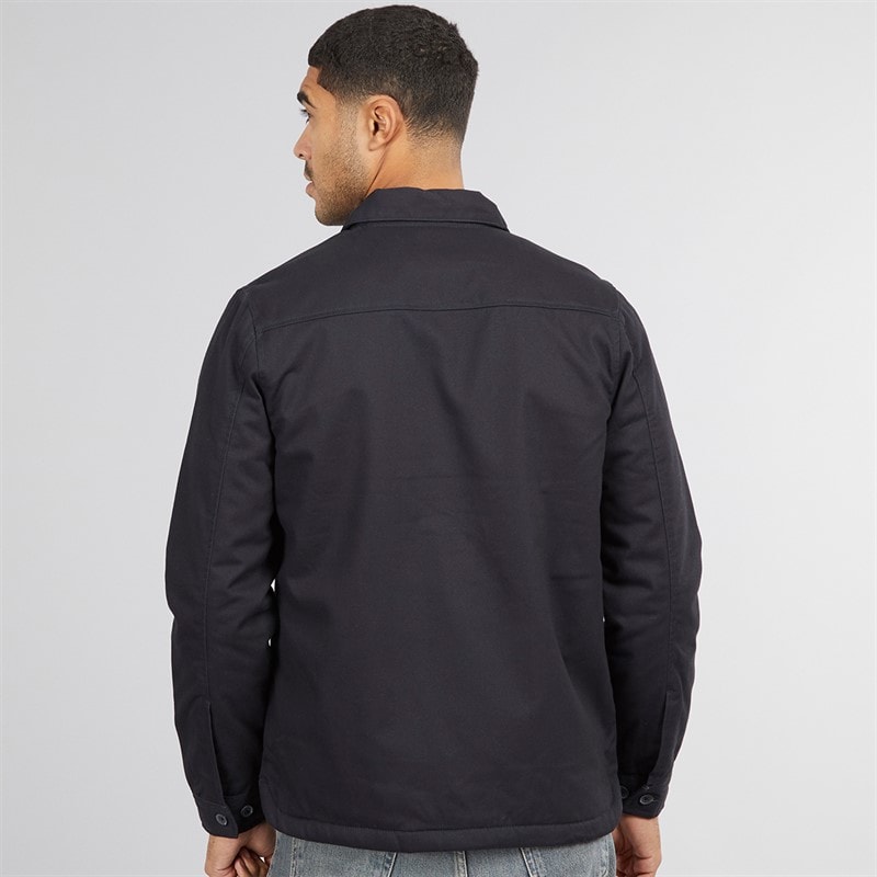 French Connection Heren Werk Borg Overshirt Marine - Afbeelding 2