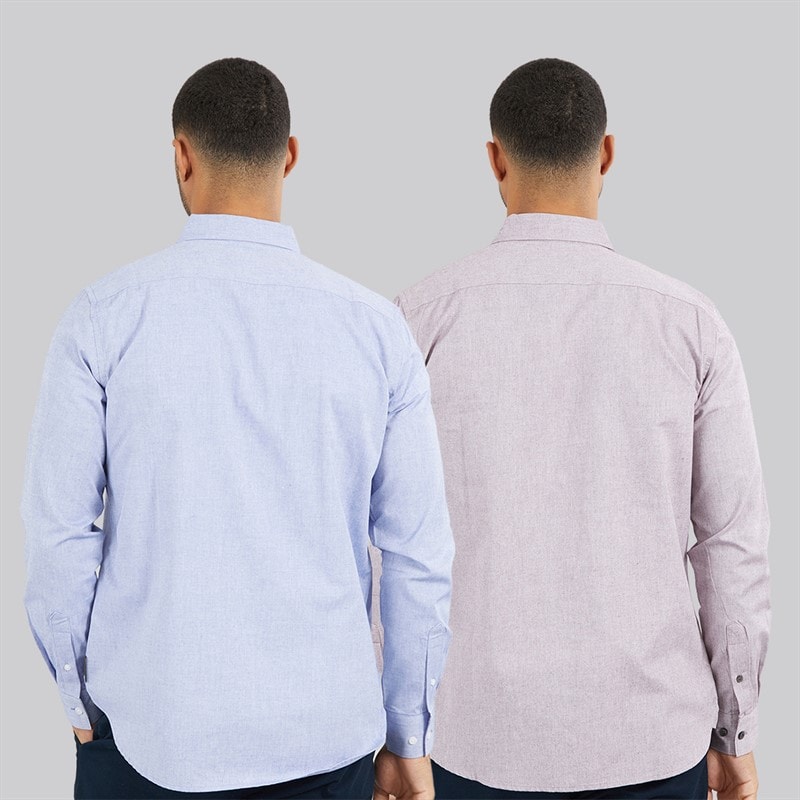 French Connection Herren Oxford Hemd mit langem Arm Mehrfarbig - Bild 2