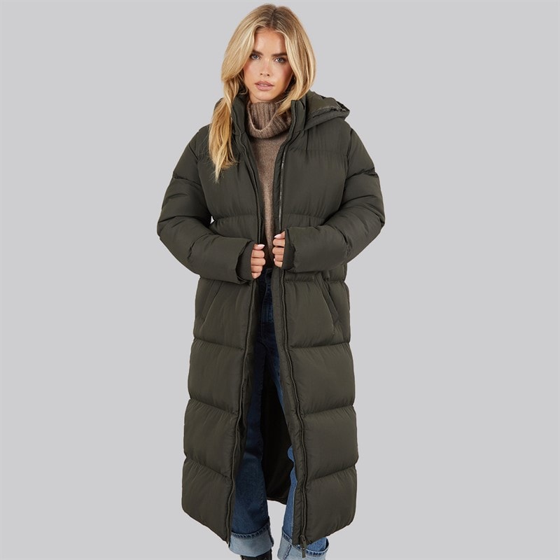 French Connection Dames Row Jassen Khaki