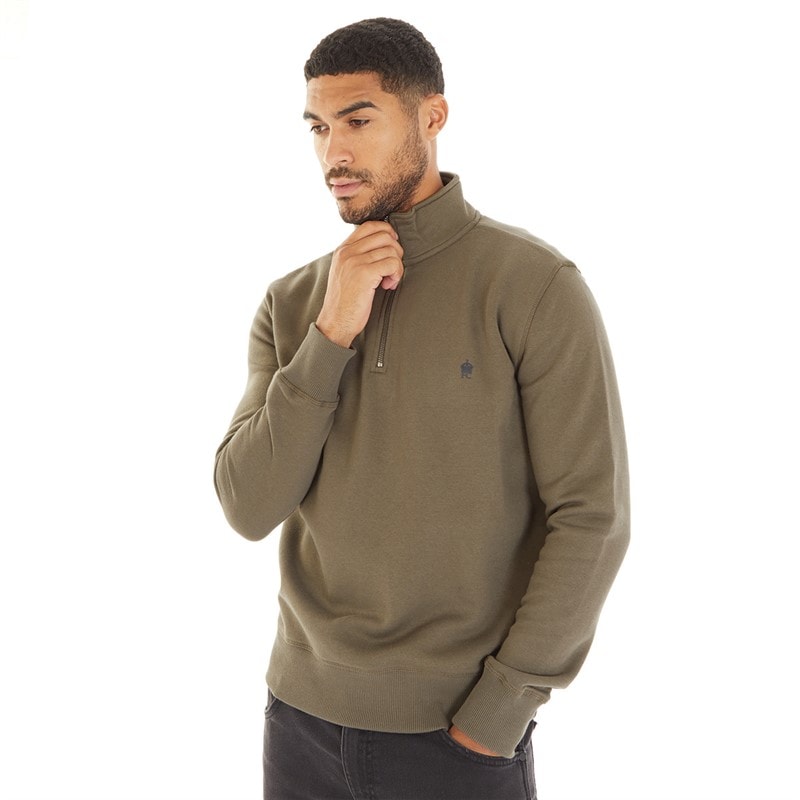 French Connection Heren FC Sweaters Khaki - Afbeelding 3