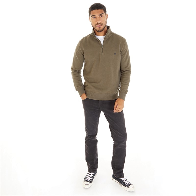 French Connection Heren FC Sweaters Khaki - Afbeelding 4