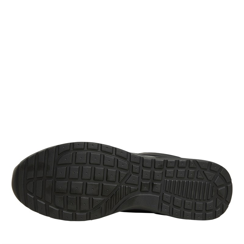French Connection Heren PU/Suede Sneakers Zwart - Afbeelding 2