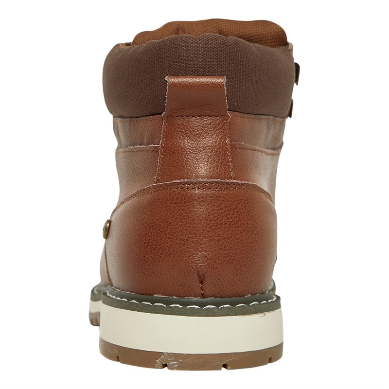 French Connection Bottines Workwear Homme Marron - Image 3