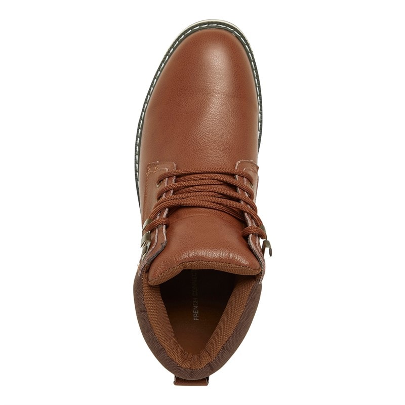 French Connection Bottines Workwear Homme Marron - Image 4