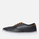 French Connection Heren Deck PU Canvas en gympen Zwart