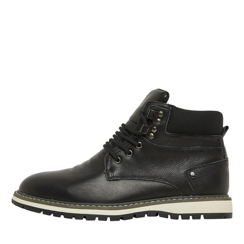 French Connection Bottines Workwear Homme Noir