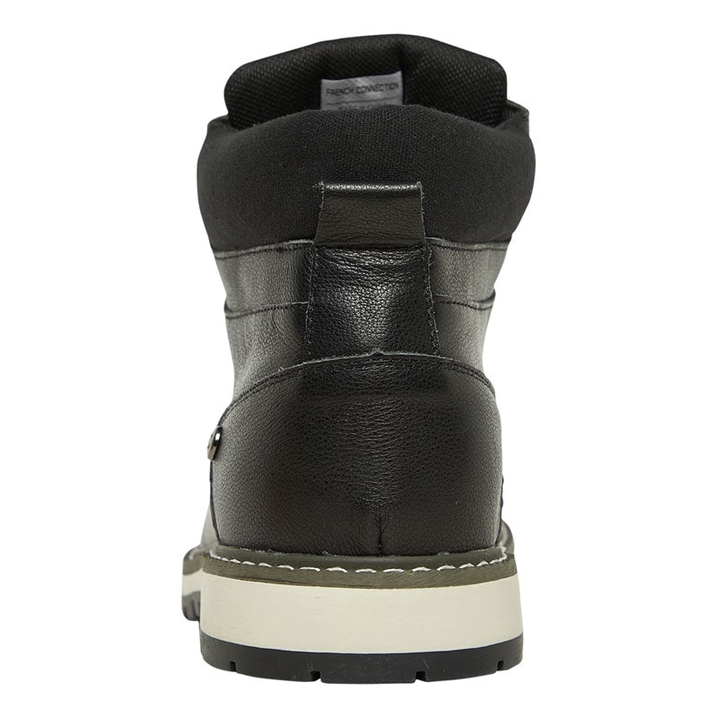 French Connection Heren Workwear Enkellaarzen Zwart - Afbeelding 3