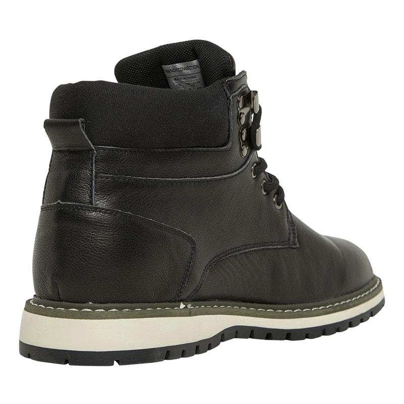 French Connection Heren Workwear Enkellaarzen Zwart - Afbeelding 5