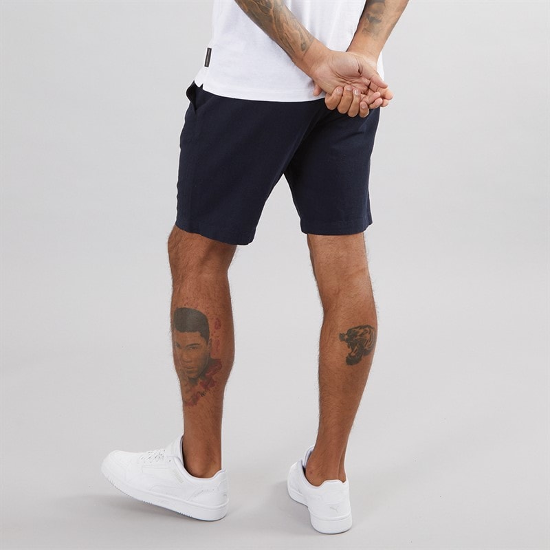 French Connection Heren Shorts met Trekkoord Marine - Afbeelding 2