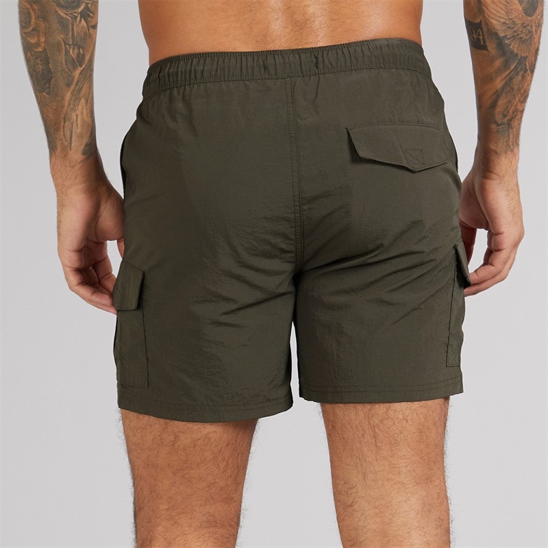 French Connection Heren Zwemshorts Khaki - Afbeelding 2