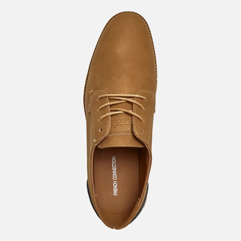 French Connection Heren Tread Sole 2 Sneakers Bruin - Afbeelding 4