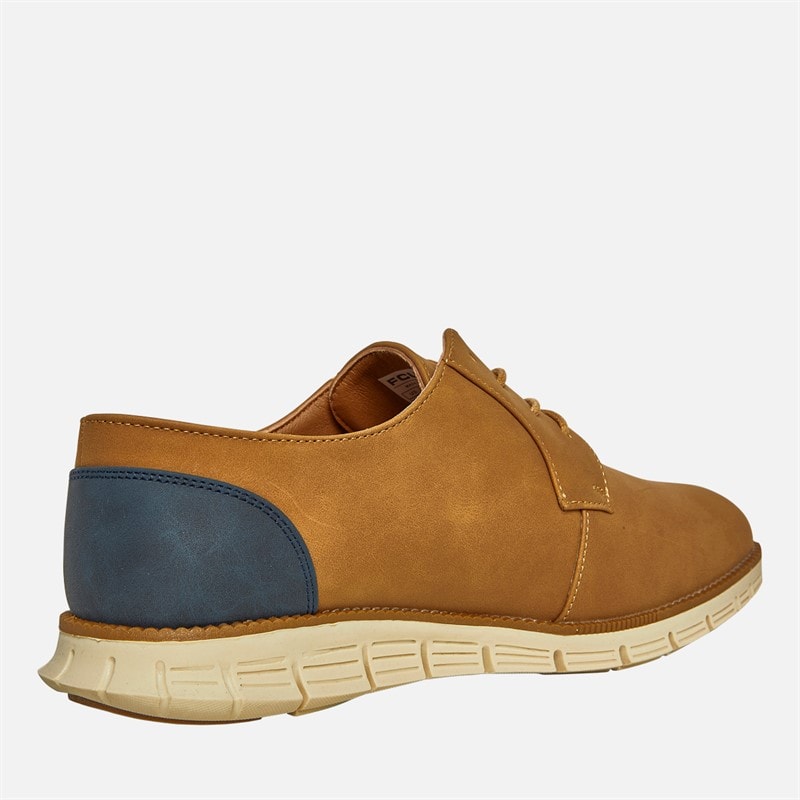 French Connection Heren Tread Sole 2 Sneakers Bruin - Afbeelding 5