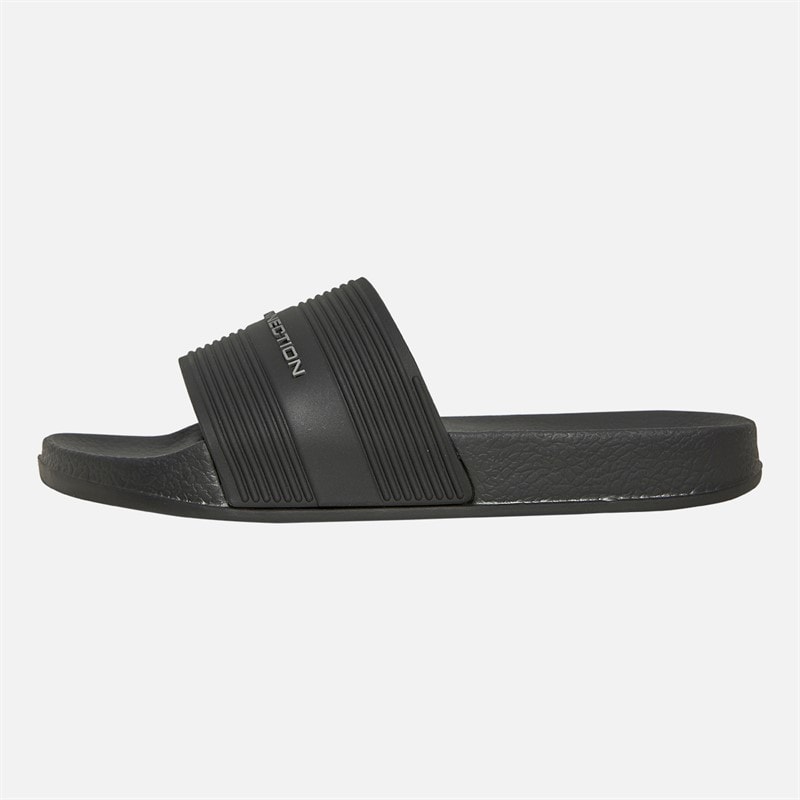 French Connection Slippers Jongens met bandjes Zwart - Afbeelding 2