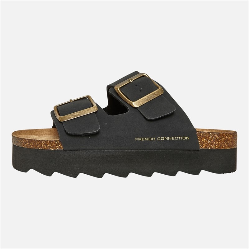 French Connection Dames Sandalen Zwart - Afbeelding 2