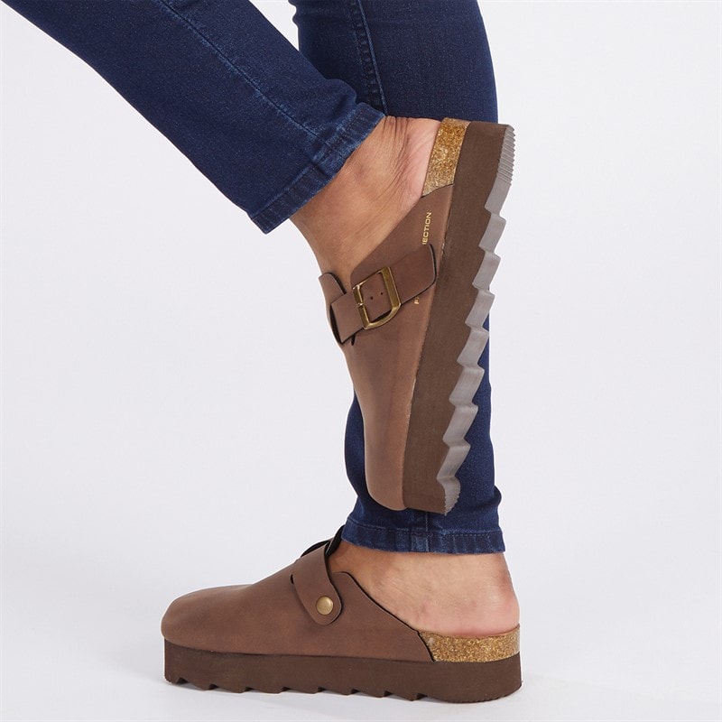 French Connection Dames Sandalen Bruin - Afbeelding 4