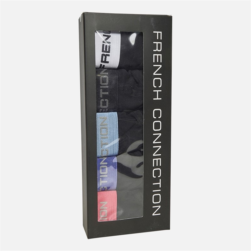 French Connection Herren Fünfer Pack FC Slips FC4 Schwarz - Bild 2