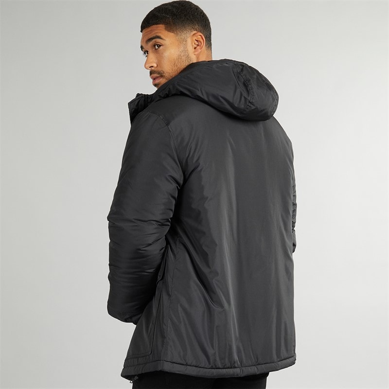 French Connection Heren Parka Jas Zwart - Afbeelding 2