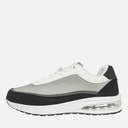 French Connection Heren Bubble Sneakers Wit / Zwart