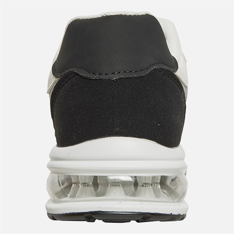 French Connection Heren Bubble Sneakers Wit / Zwart - Afbeelding 3