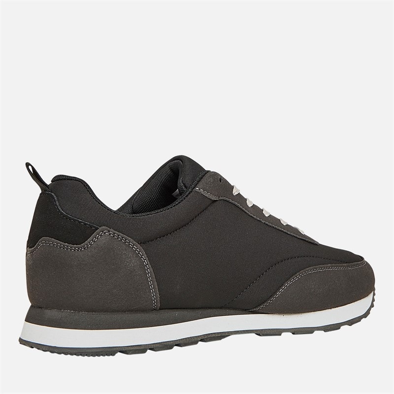 French Connection Herren Wen Logo Turnschuhe Grau - Bild 5