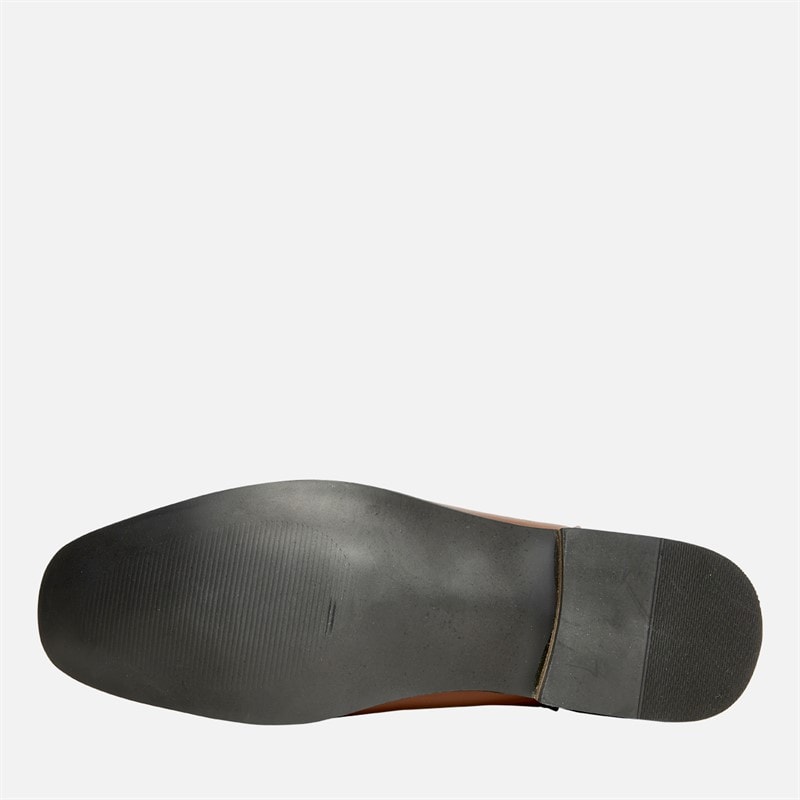 French Connection Heren French Connections PU Chelsea Boots Tan - Afbeelding 2