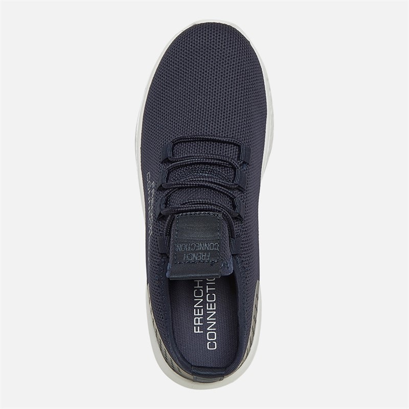 French Connection Junior Junge Cloud Turnschuhe Marine / Weiß - Bild 4