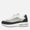 French Connection Junior Jongens Suède Blok Sneakers Wit / Zwart