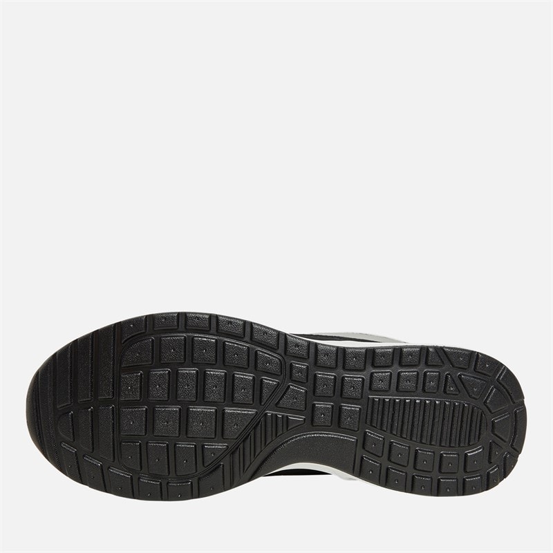 French Connection Junior Jongens Suède Blok Sneakers Wit / Zwart - Afbeelding 2