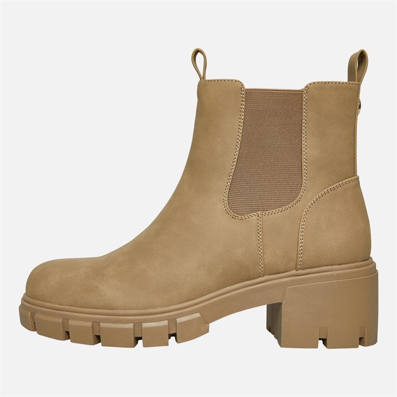 French Connection Dames Chunky Chelsea Boots Stone - Afbeelding 2