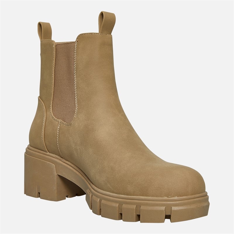 French Connection Dames Chunky Chelsea Boots Stone - Afbeelding 5